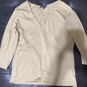 A'NUE LIGNE gold top